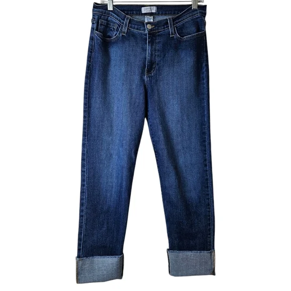 Judy Blue Raw Hem Cuffed Jeans 13/31 - Picture 2 of 10